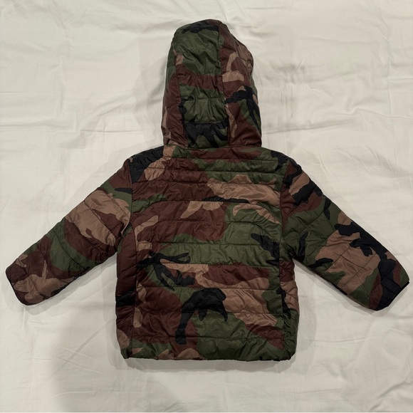 Ralph Lauren Baby Reversible Water Repellent Hooded Jacket - 18 Months - Picture 3 of 11